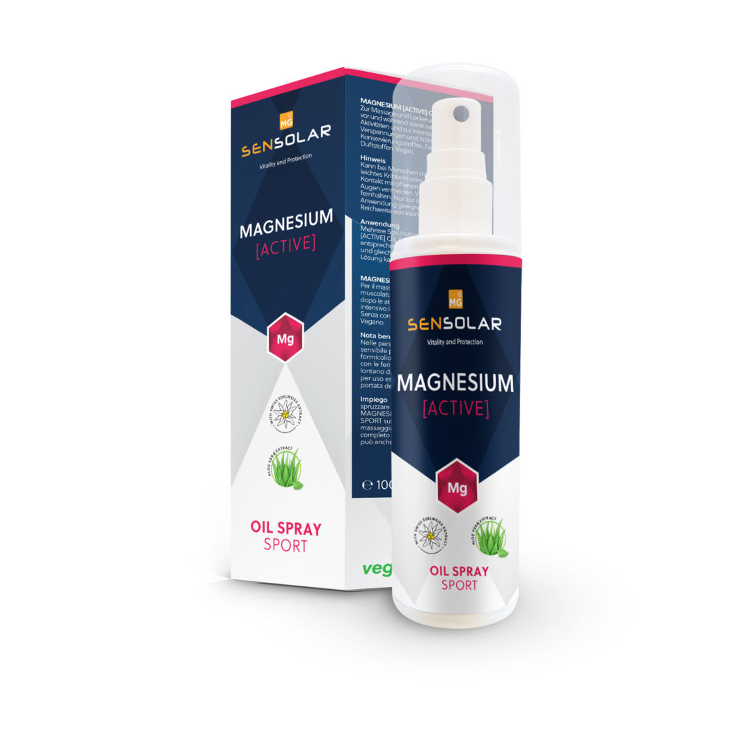 SENSOLAR Magnesium [Active] Oil Spray SPORT, 100 ml