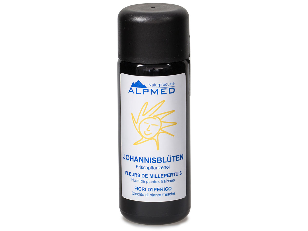Alpmed, Huile de plantes fraîches, Fleurs de Millepertuis, 50ml