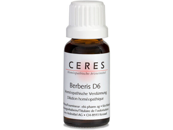 CERES - Berberis D6, Épine-Vinette 20ml
