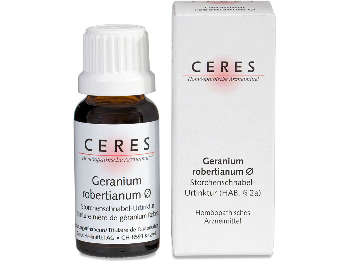 CERES – Geranium robertianum, Géranium herbe-à-Robert, 20ml