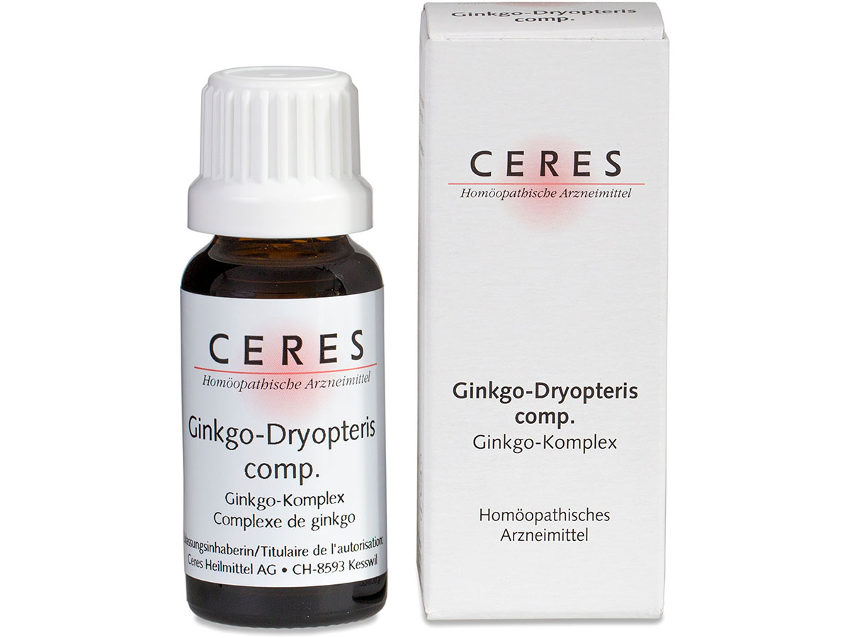 CERES – Ginkgo dryopteris comp, Complexe de Ginkgo, 20ml (Copie)