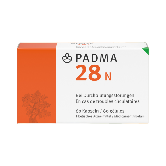 Padma 28 N, 60 ou 200 gélules