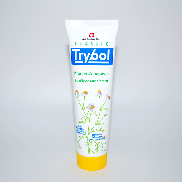 Dentifrice TRYBOL aux plantes (camomille, échinacée), 100ml