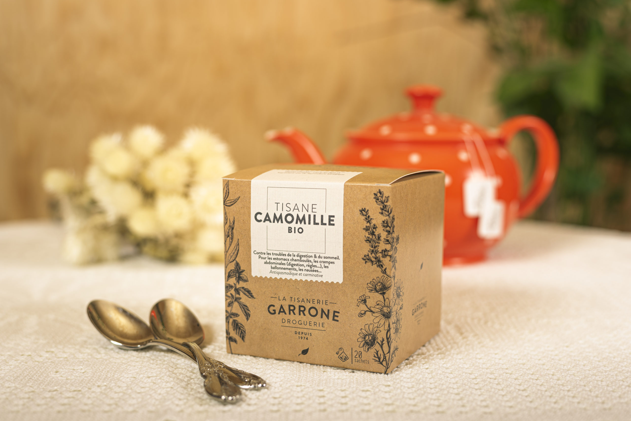 Tisane Camomille, 20 sachets