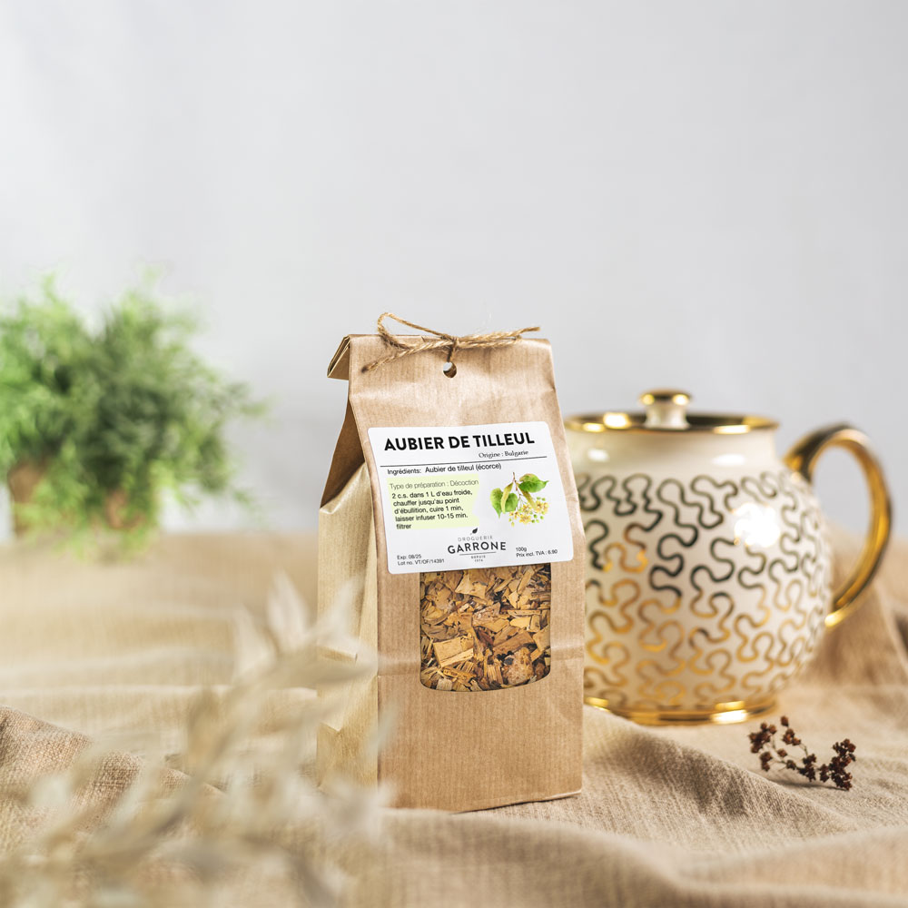 Tisane Aubier de Tilleul, 100gr ou 500gr