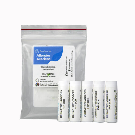 Homéopathie Set Allergies Acariens, 5 doses