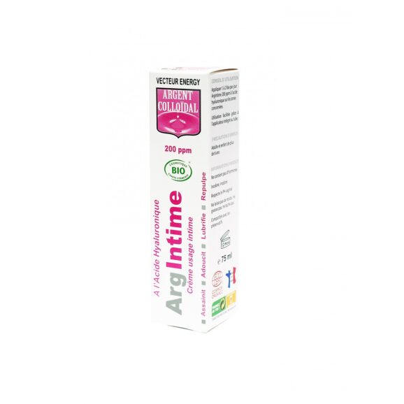 ArgIntime, crème intime à l'argent colloïdal, 75ml