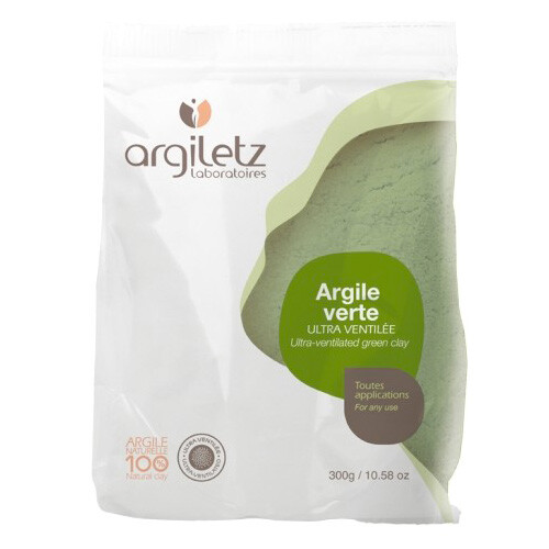 ARGILETZ Argile verte surfine, poudre, 300gr ou 1kg