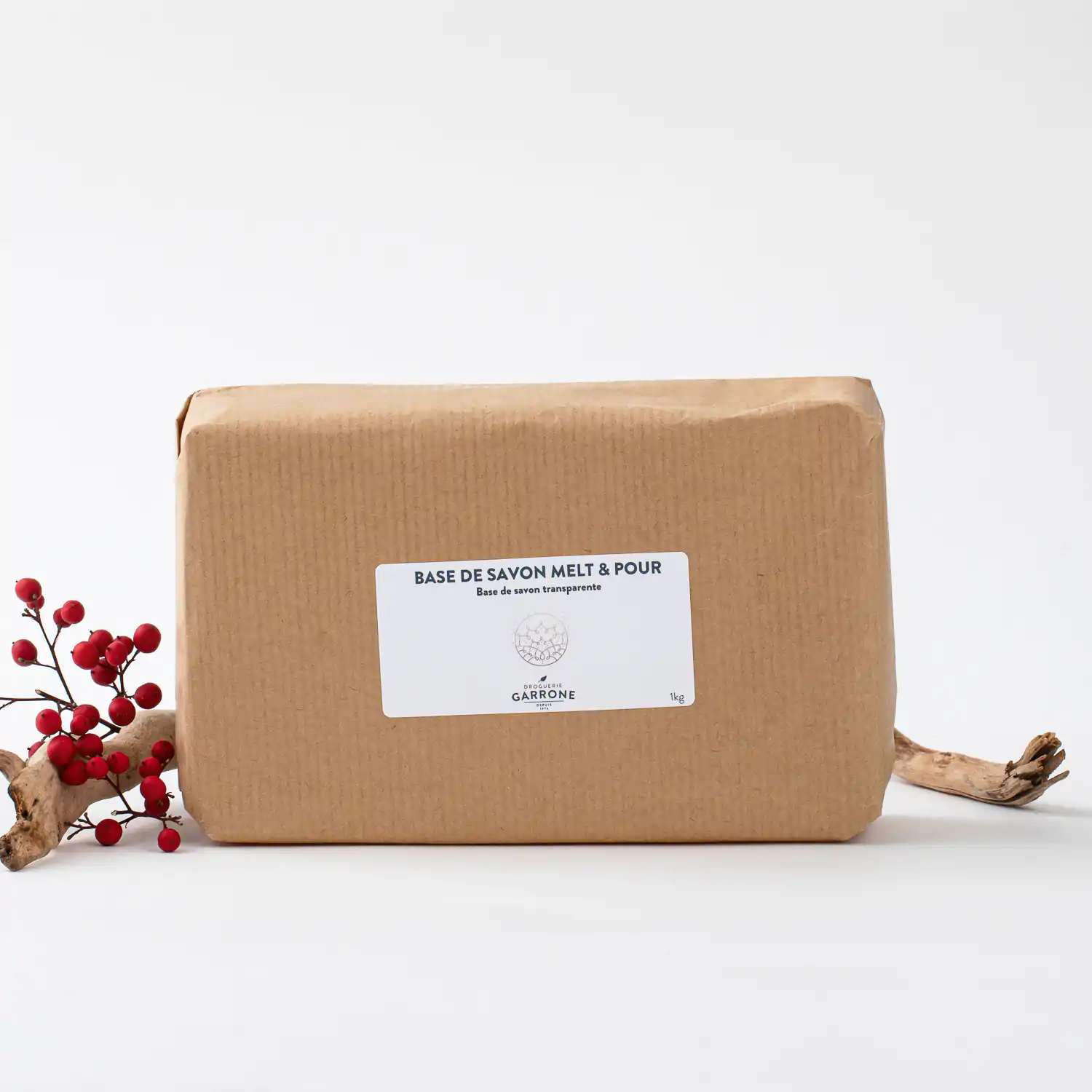Base de Savon Melt & Pour transparent, 1 kg