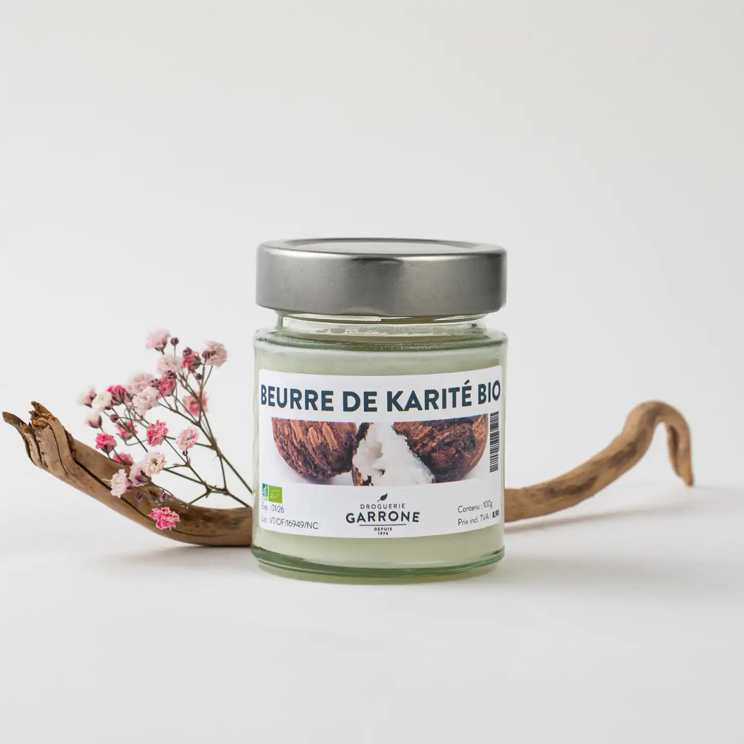 Beurre de Karité raffiné, 100gr ou 250gr