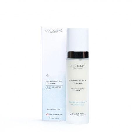 CRÈME HYDRATANTE COCOONING VISAGE, flacon de 50 ml