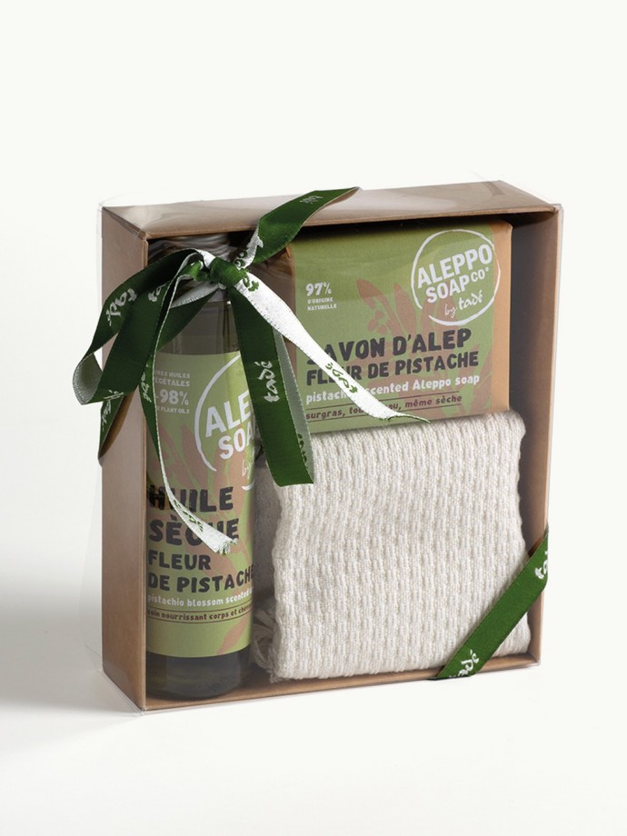 Tadé, Coffret Fleur de Pistache, Aleppo Soap Co