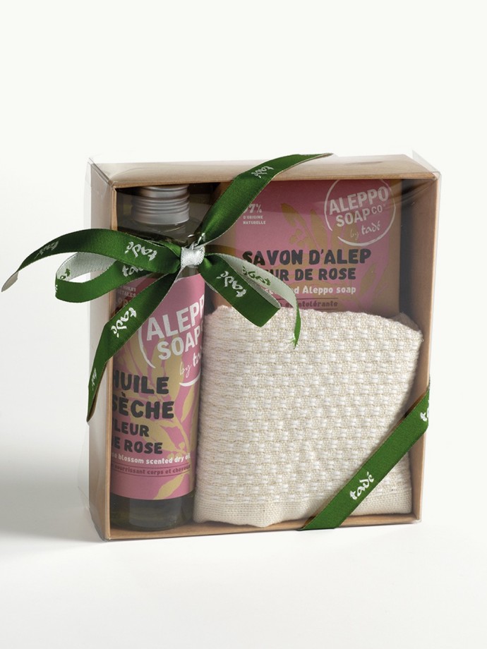 Tadé, Coffret Fleur de Rose, Aleppo Soap Co