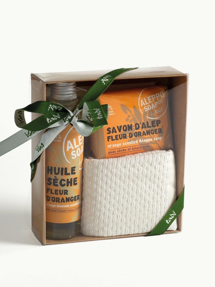 Tadé, Coffret Fleur d'Oranger, Aleppo Soap Co