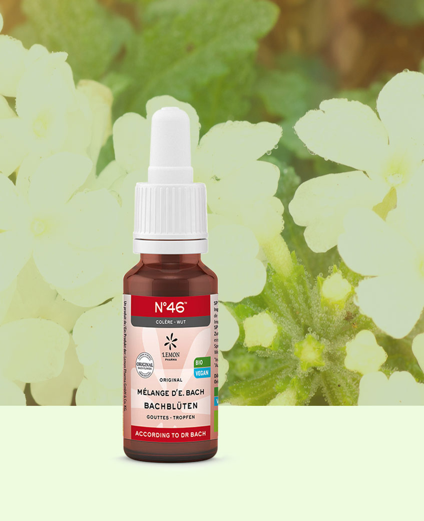 LEMON PHARMA, Fleurs de Bach N° 46, Colère, 20ml