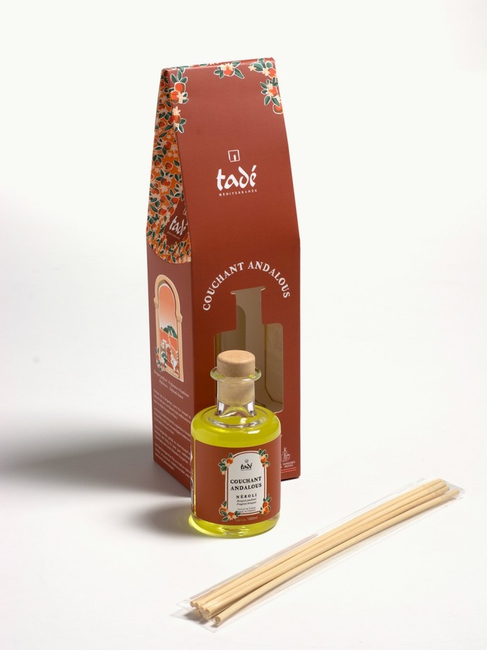 Tadé, Diffuseur de Parfum Néroli, Couchant Andalous 100ml