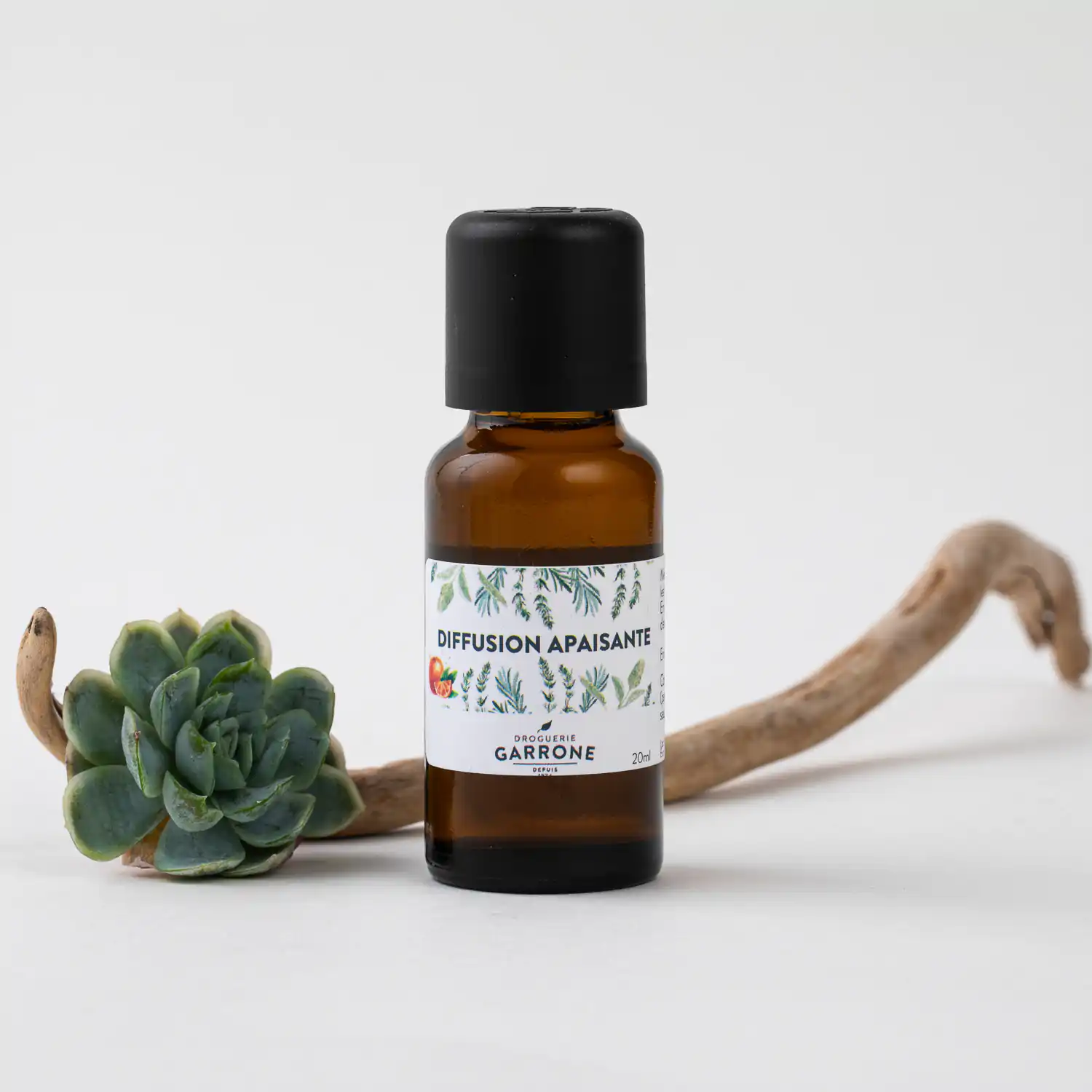 Diffusion Apaisante, mélange aux huiles essentielles pour la diffusion, 20 ml