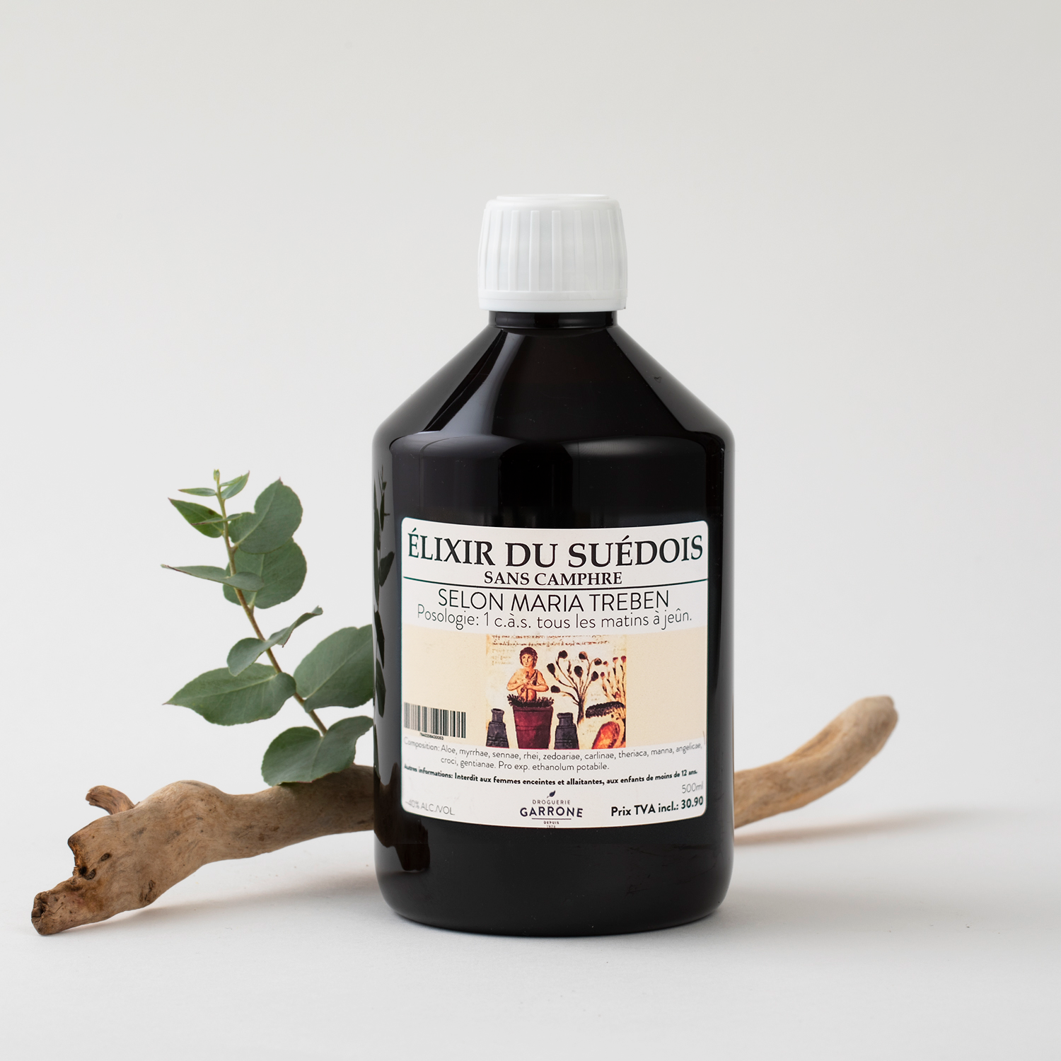 Véritable Elixir du Suédois, 250ml ou 500ml