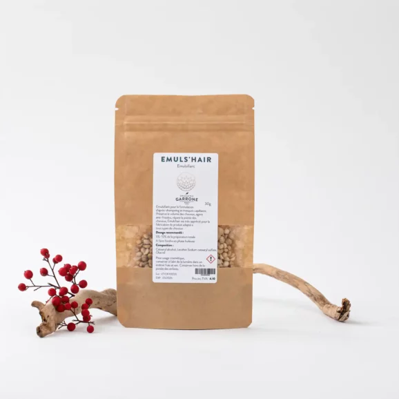 EMULS'HAIR, émulsifiant pour après-shampooing ou masques capillaires, 30 gr