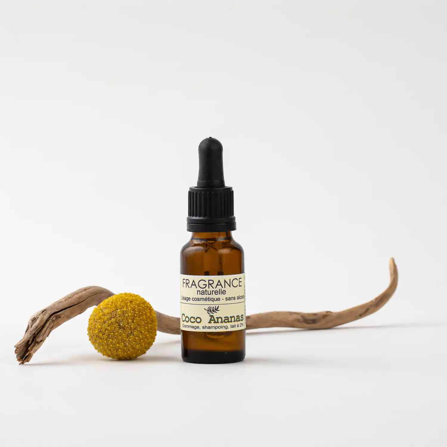 Fragrance, parfum cosmétique Coco Ananas 100% naturel en flacon de 20ml ou 100ml – Image 2