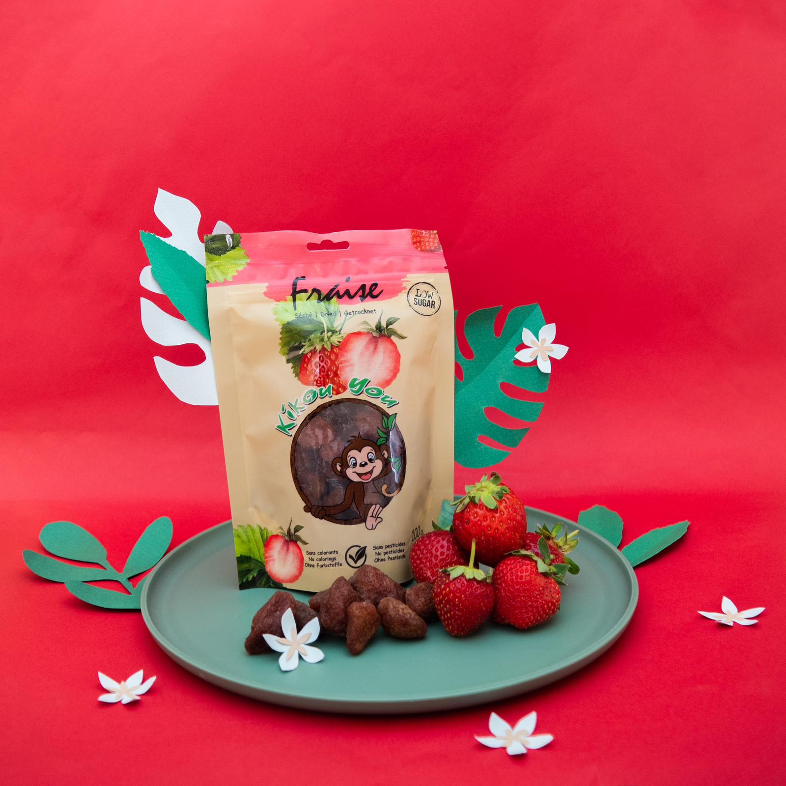 Kikou You, Fruits à snacker, Fraise 100g – Image 2