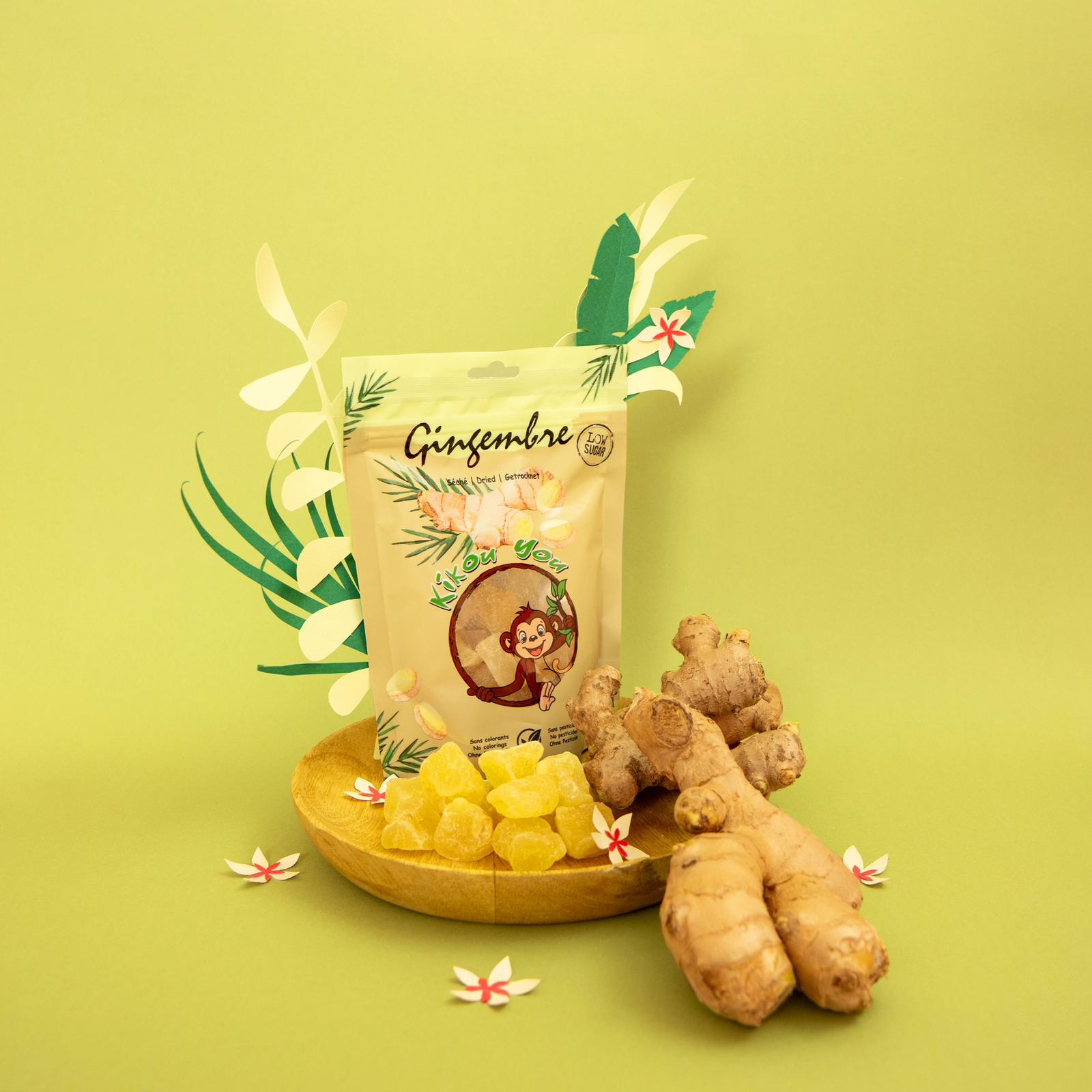 Kikou You, Fruits à snacker, Gingembre 100g – Image 2