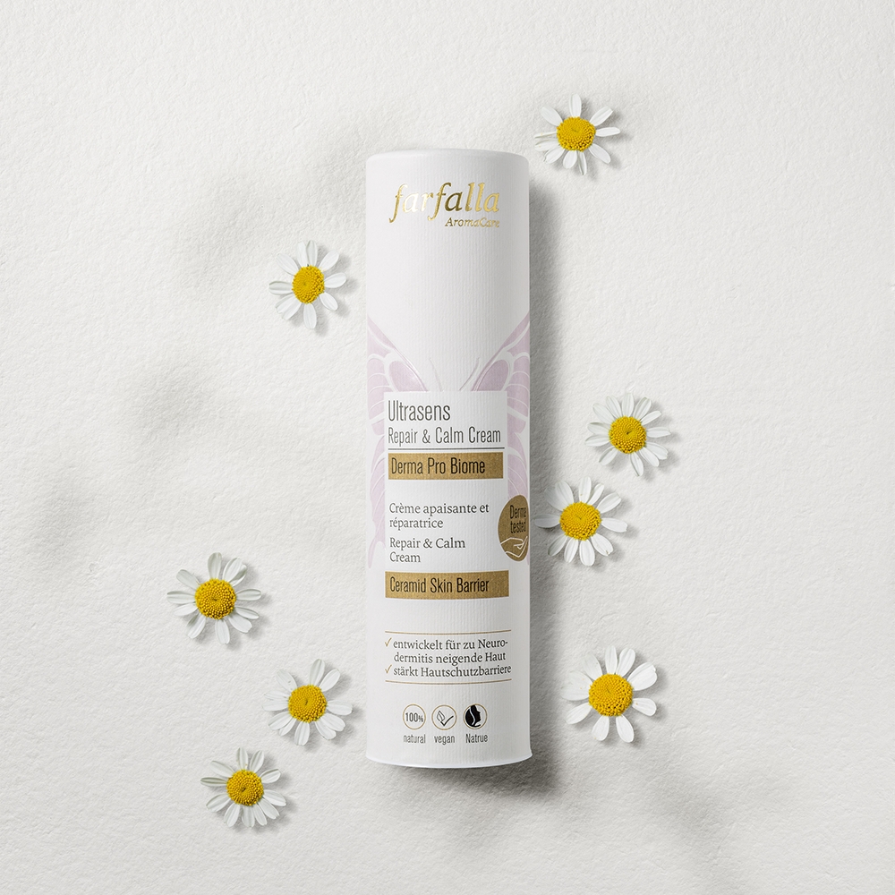 Farfalla, Ultrasens, Crème Apaisante et Réparatrice, 30ml