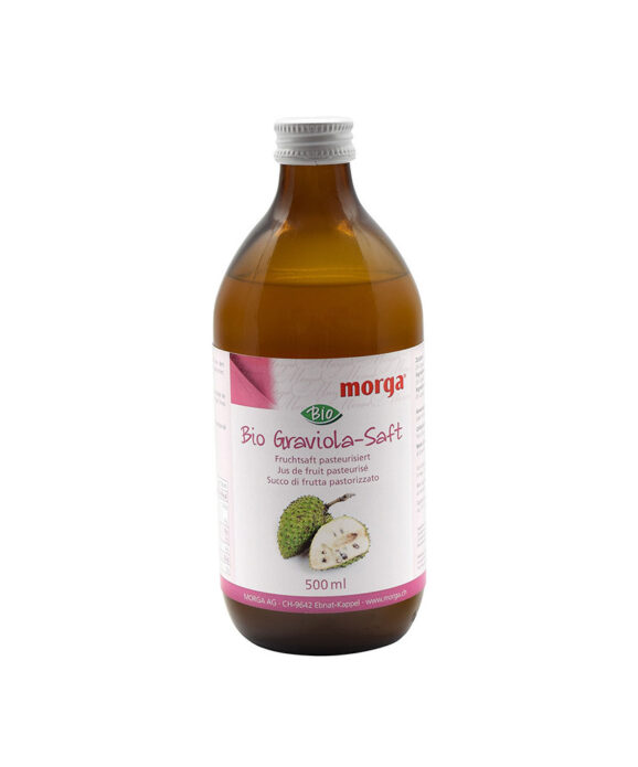 PUR JUS DE GRAVIOLA pasteurisé BIO, 500 ml
