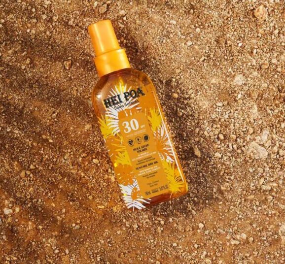 Hei Poa, Huile Sèche Monoï SPF 30, 150ml