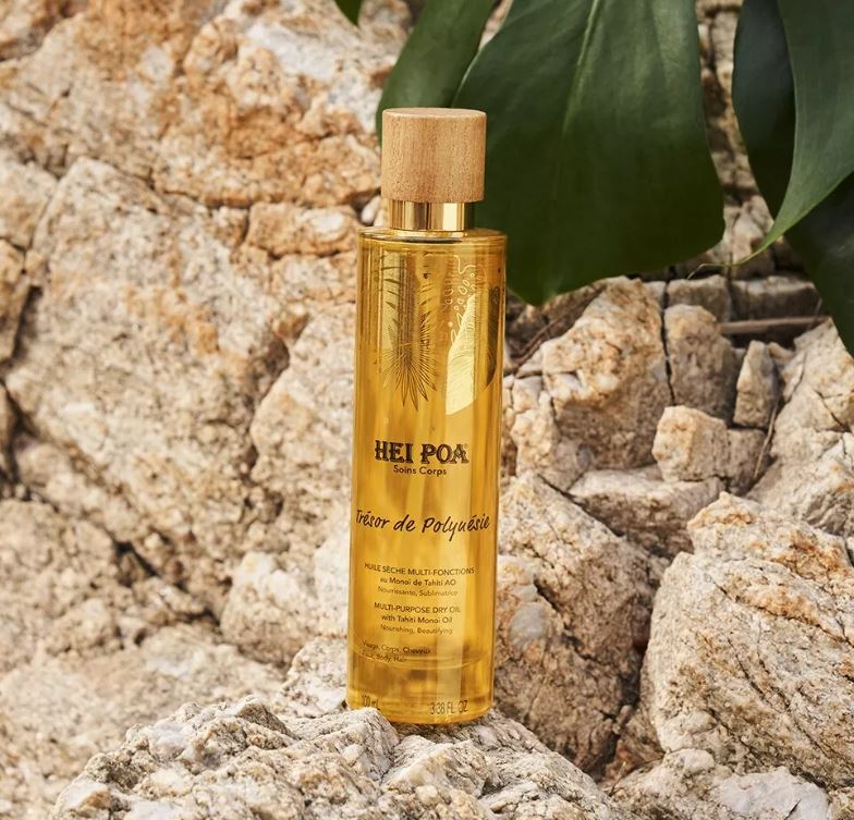 Hei Poa, Huile Sèche Trésor de Polynésie, 100ml