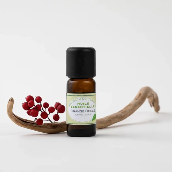 Orange douce Huile essentielle Bio, 10ml
