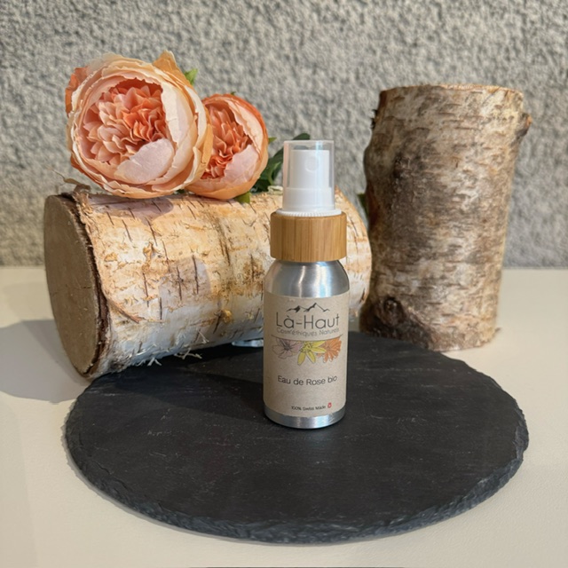 Là-Haut, Eau de Rose Bio, 50ml