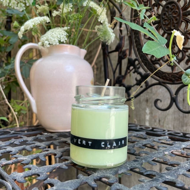 Colorant pour bougies en grains ou en flakes VERT CLAIR, 5 gr