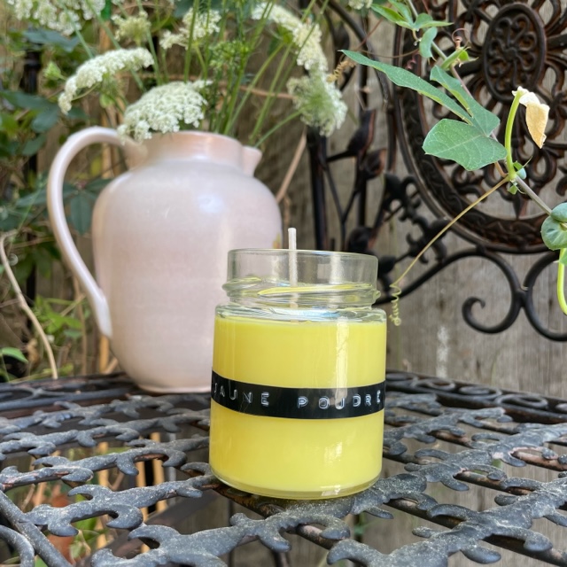 Colorant pour bougies en grains ou en flakes JAUNE, 5 gr