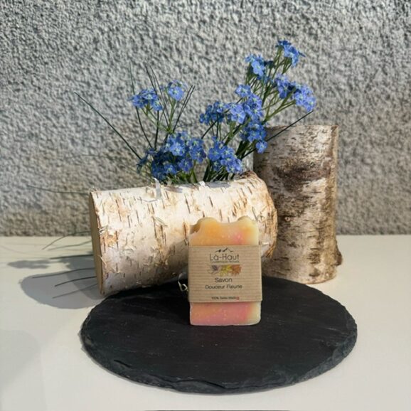 Là-Haut, Savon Douceur Fleurie, 80gr