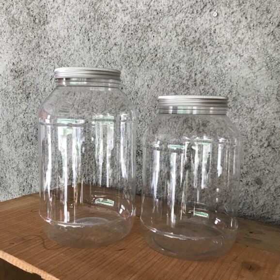 Bocal/Pot en plastique PET 4000 ml