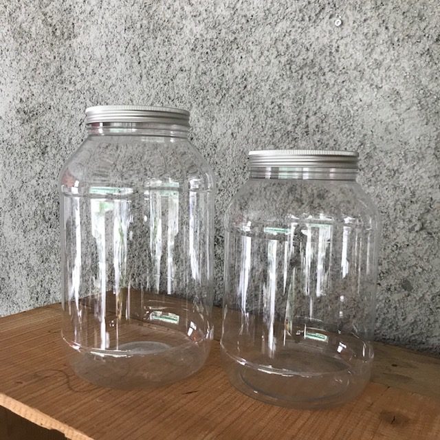 Bocal/Pot en plastique PET 4000 ml