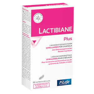 LACTIBIANE Plus, Lactobacillus Gasseri LA806  Pileje 56 gélules