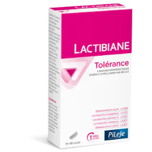 LACTIBIANE Tolerance 10M Pileje 45 gélules