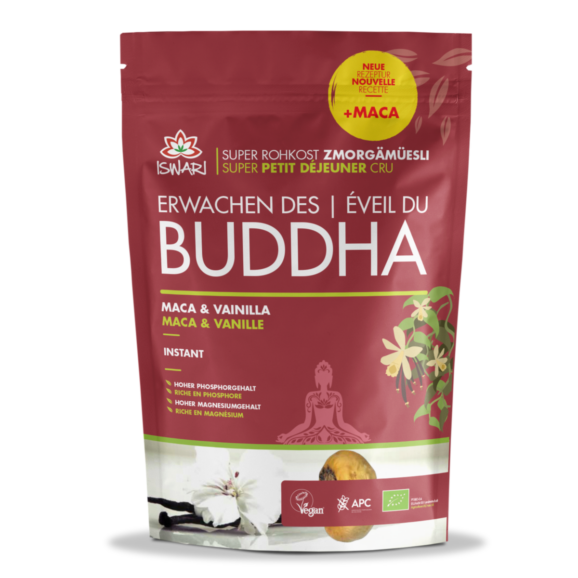 Iswari Éveil du Buddha Maca & Vanille BIO, 360gr