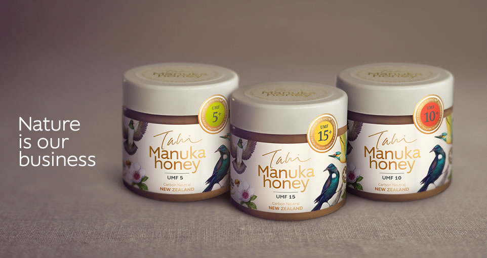 Miel de Manuka, 25 g ou 250gr  <b>"Miel miracle"</b>