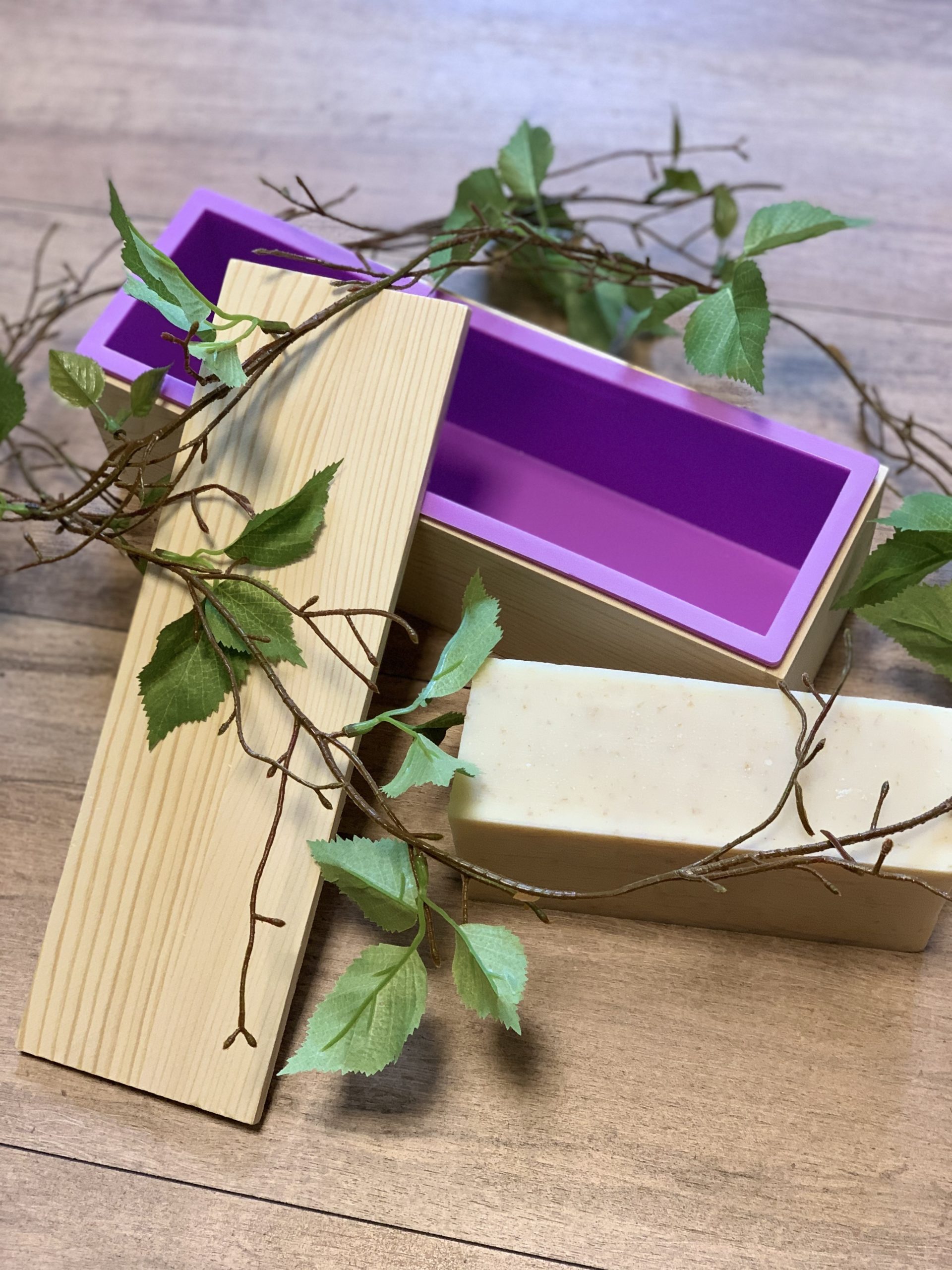 Moules à savons avec couvercle