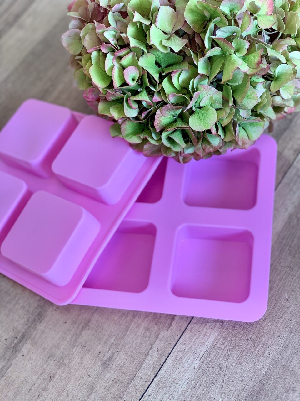 Moules en silicone, 4 carrés – Image 2