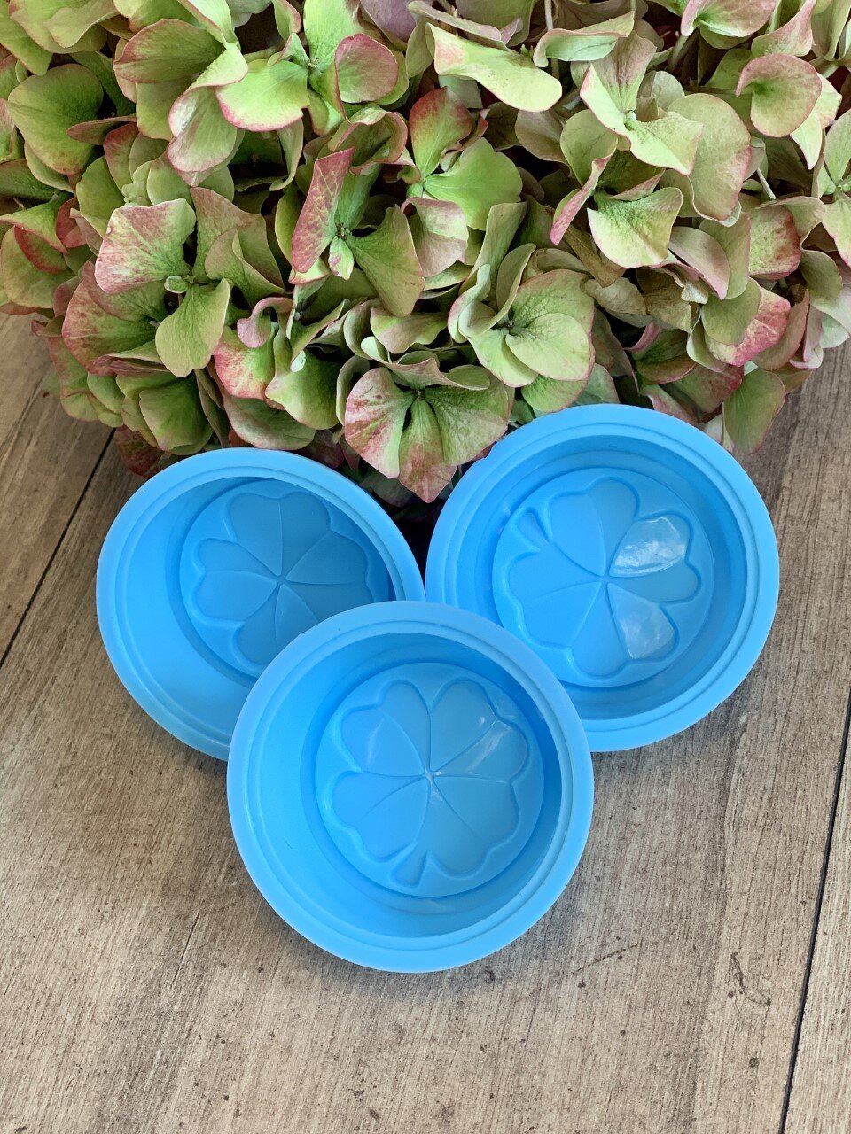 Moules en silicone - trèfle