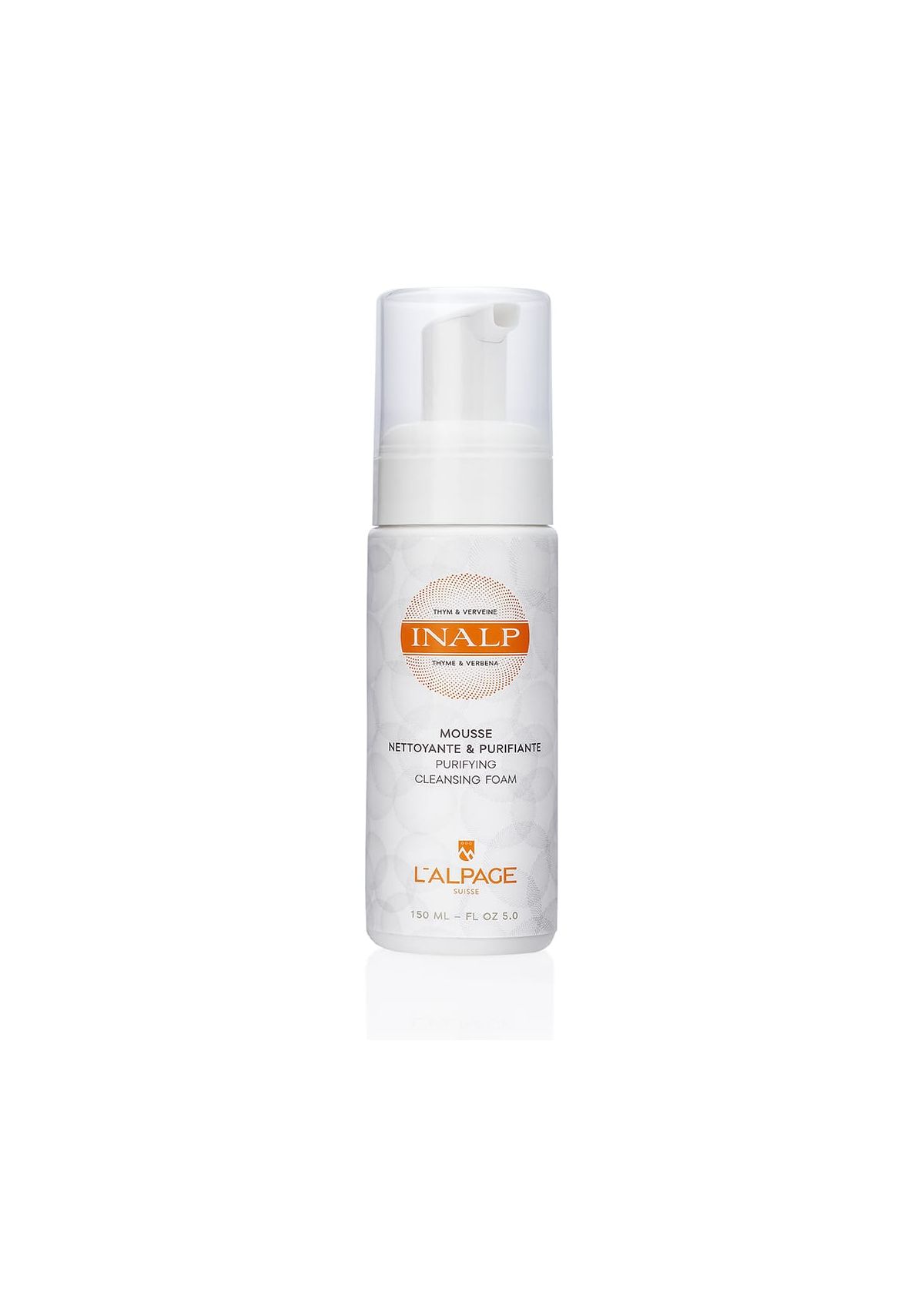 Inalp, Mousse Nettoyante et Purifiante 150ml