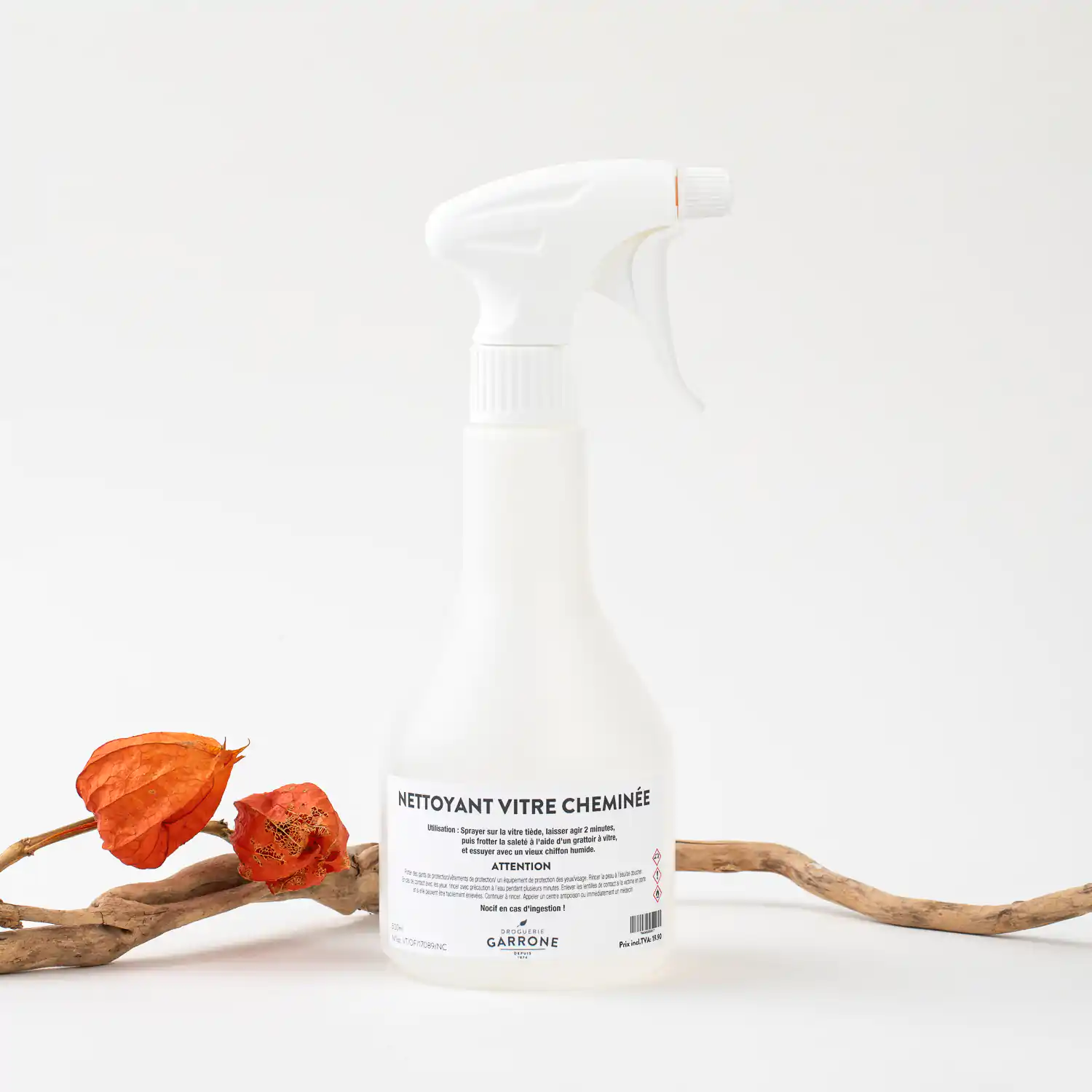 Nettoyant vitre cheminée, 500ml