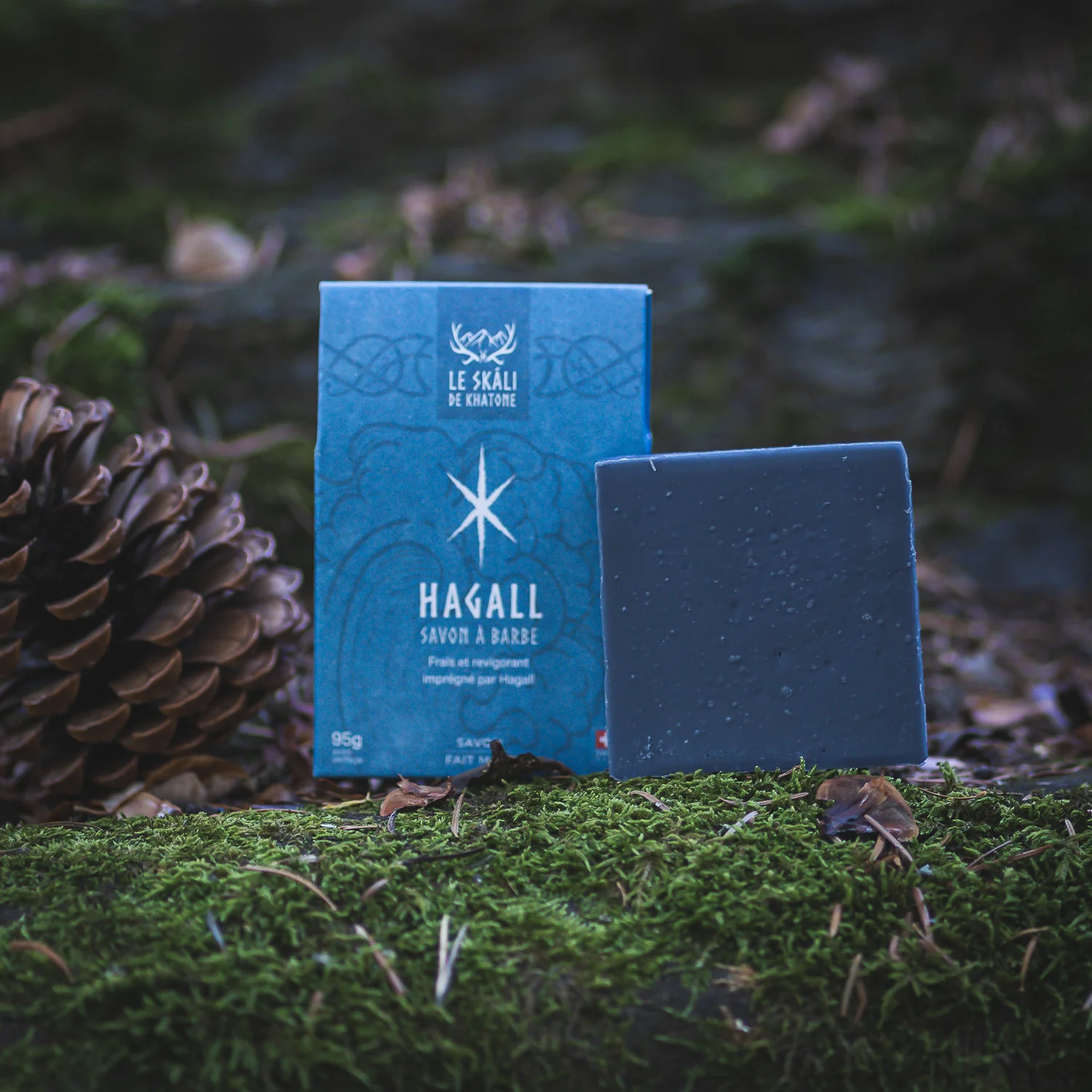 LE SKALI DE KHATONE-Savon à Barbe Hagall 95g