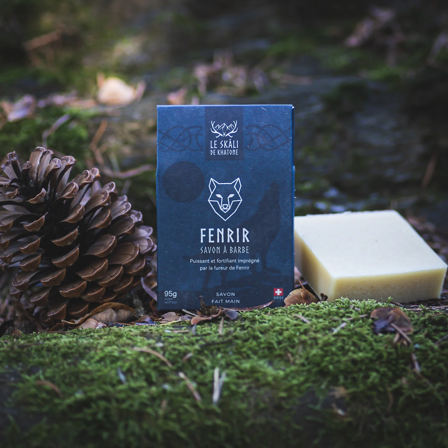 LE SKALI DE KHATONE-Savon à Barbe Fenrir 95g