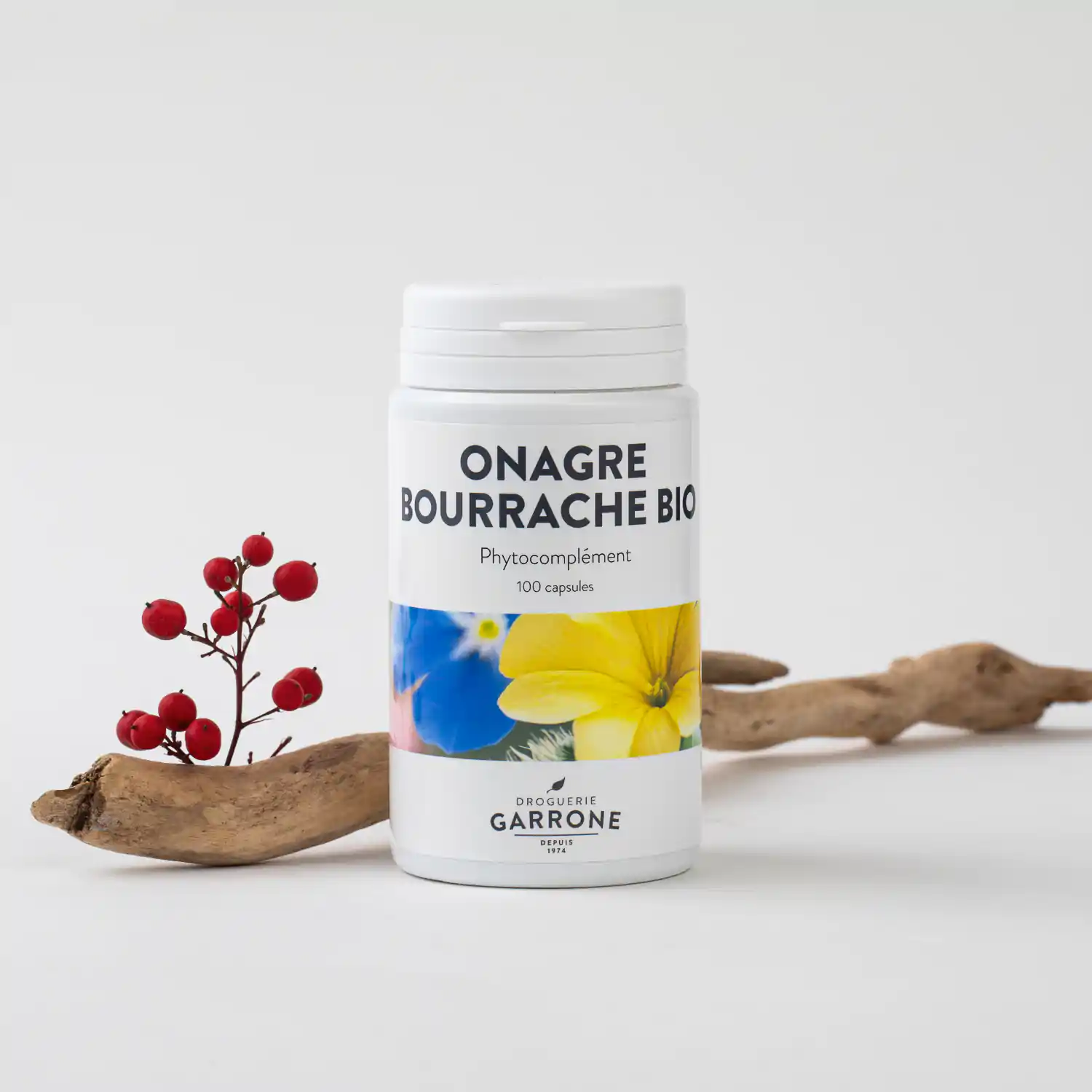 Onagre-Bourrache, 100 gélules