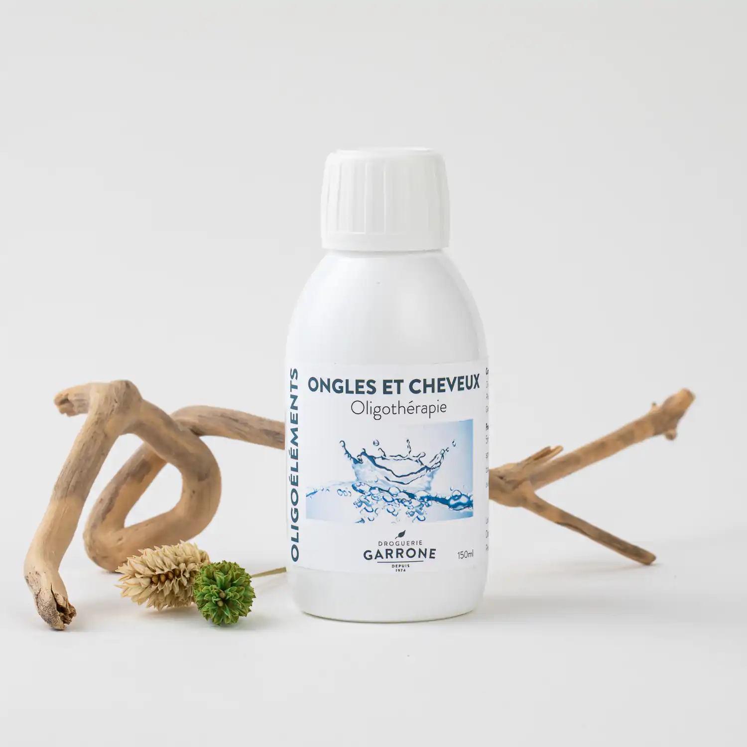 Préparation d'Oligoéléments ongles et cheveux, 150ml ou 250ml